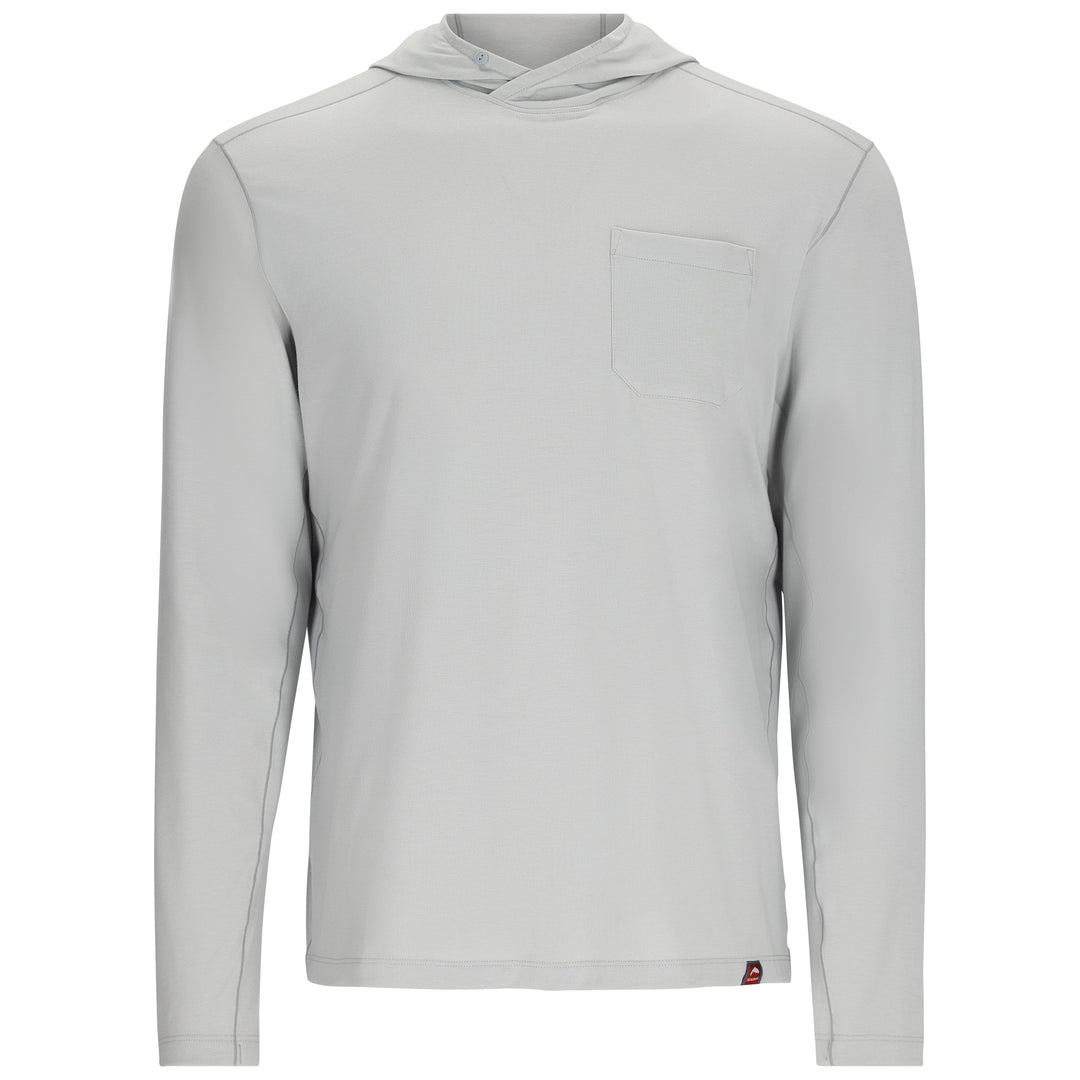 Simms Men's Glades Hoody Sterling Heather Image 01