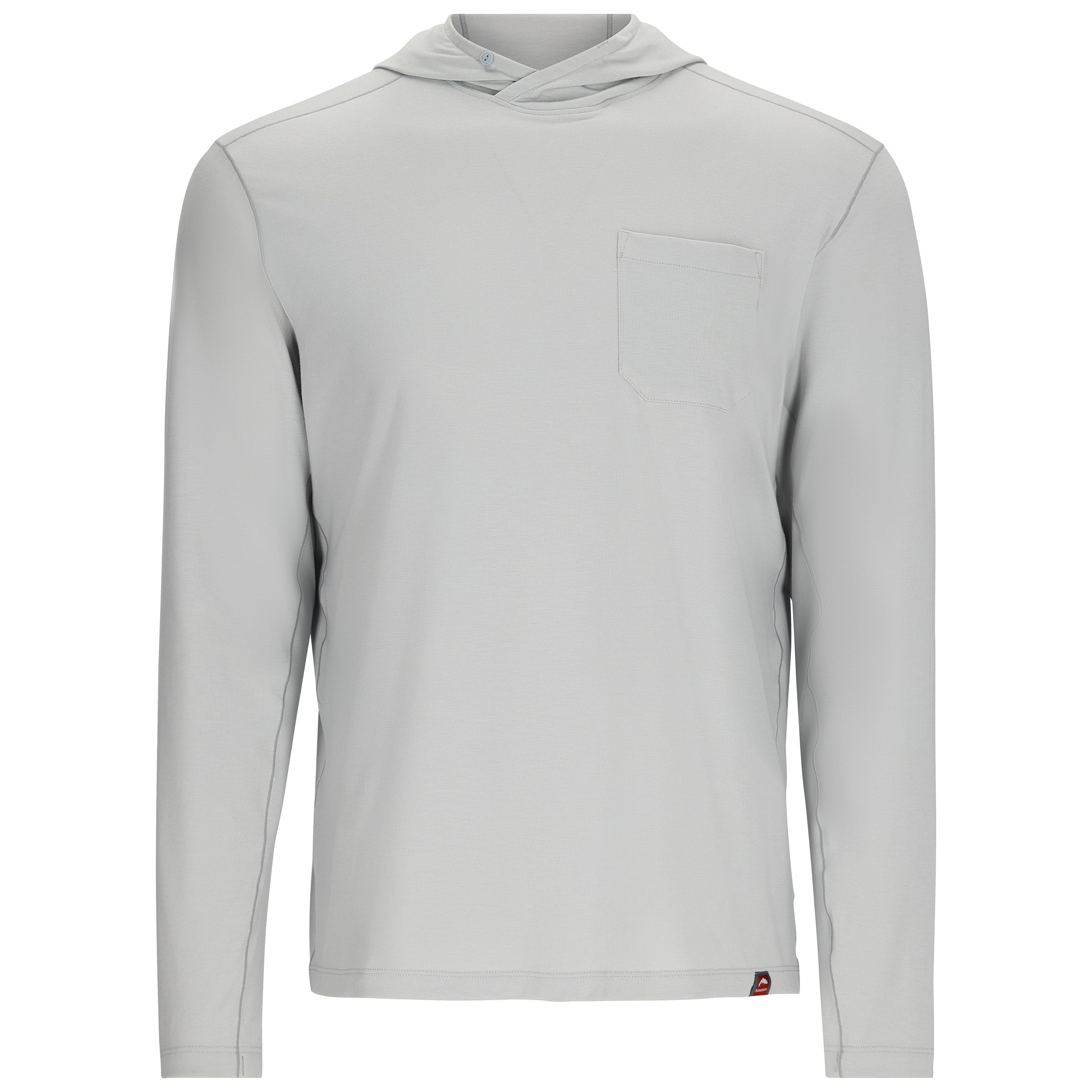 Simms Men's Glades Hoody Sterling Heather Image 01