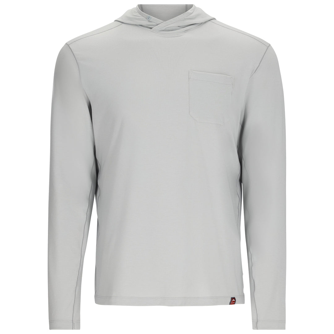Simms Men's Glades Hoody Sterling Heather Image 01