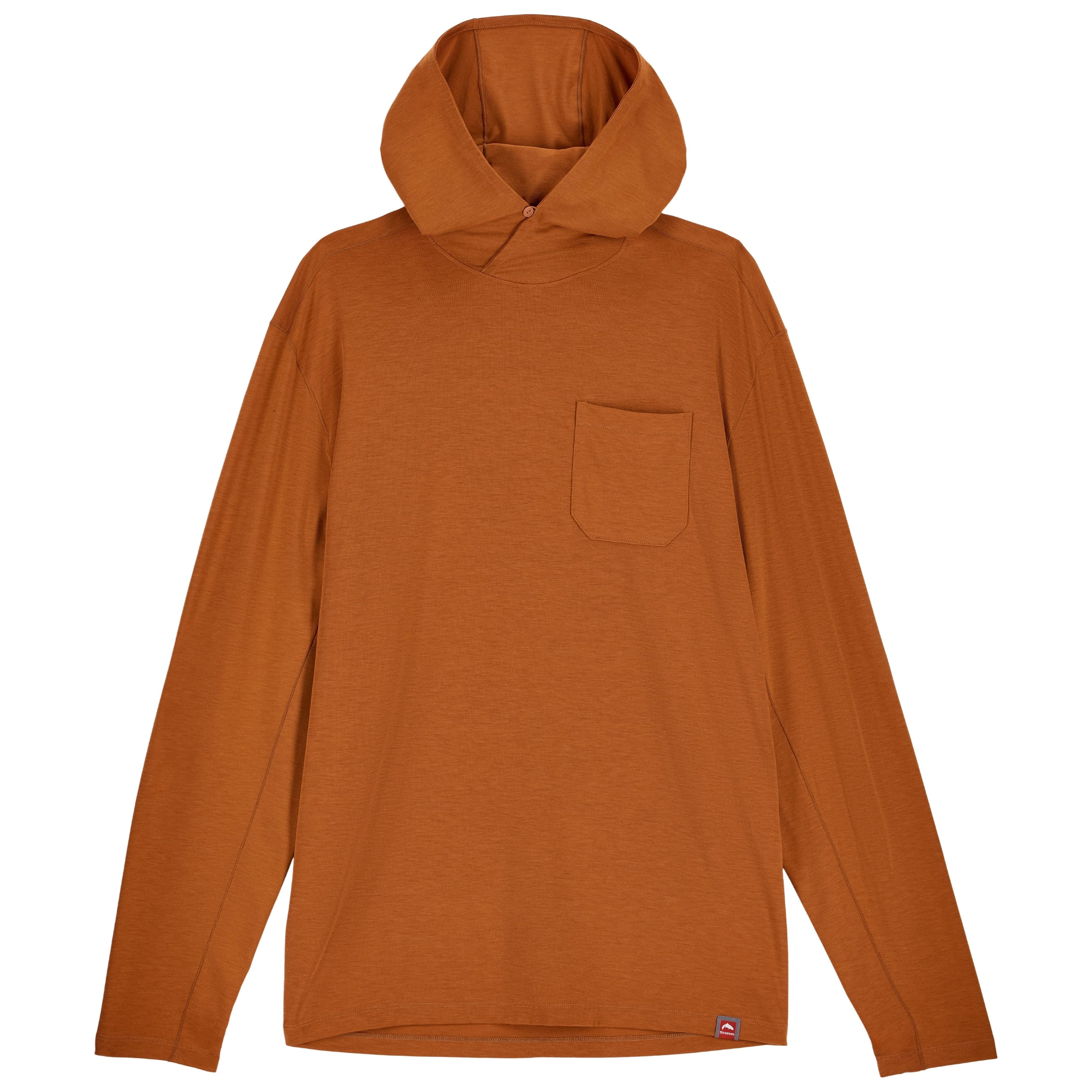 Simms Men's Glades Hoody Stonefly Heather Image 01