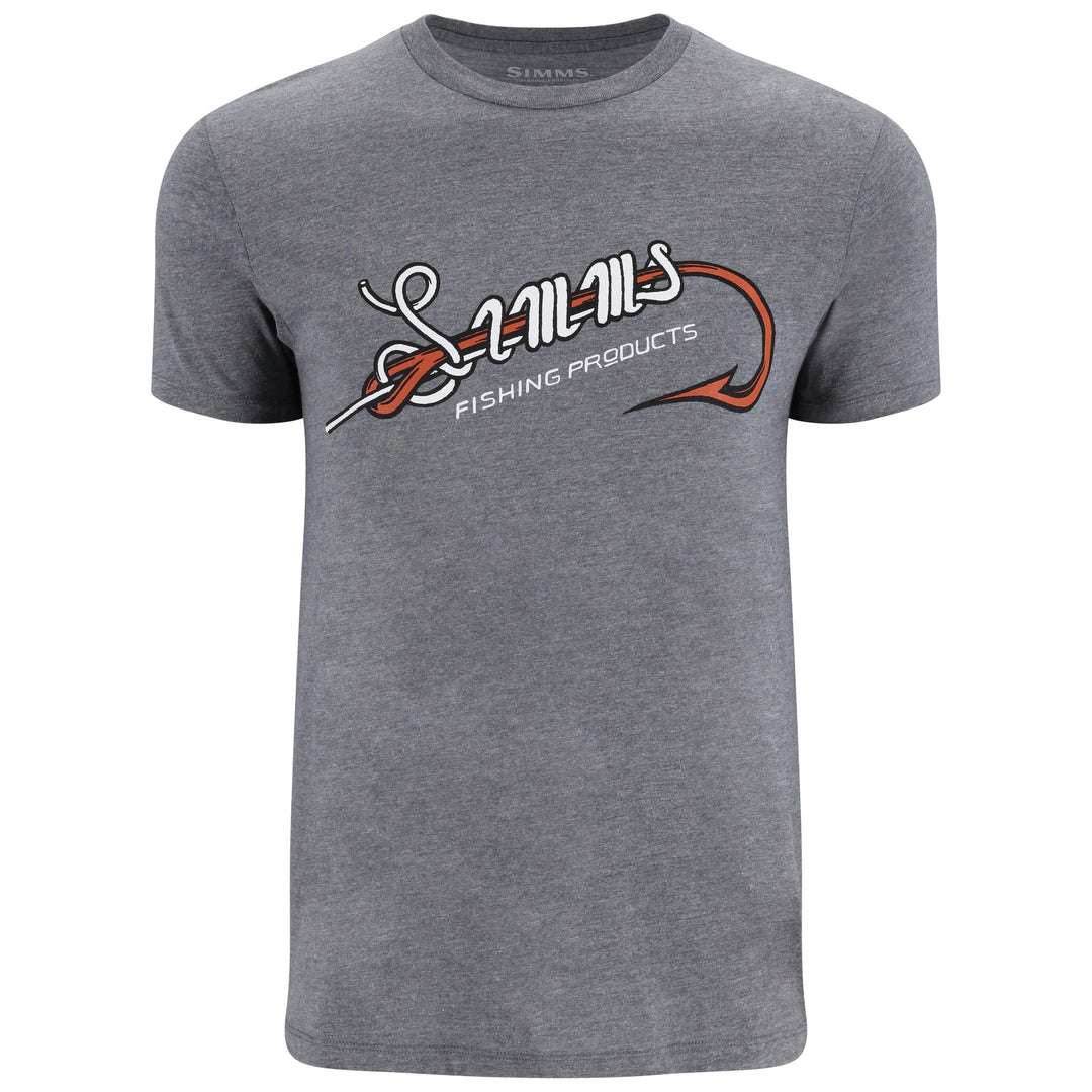 Simms Men's Hook & Loop T-Shirt Athletic Heather Image 01