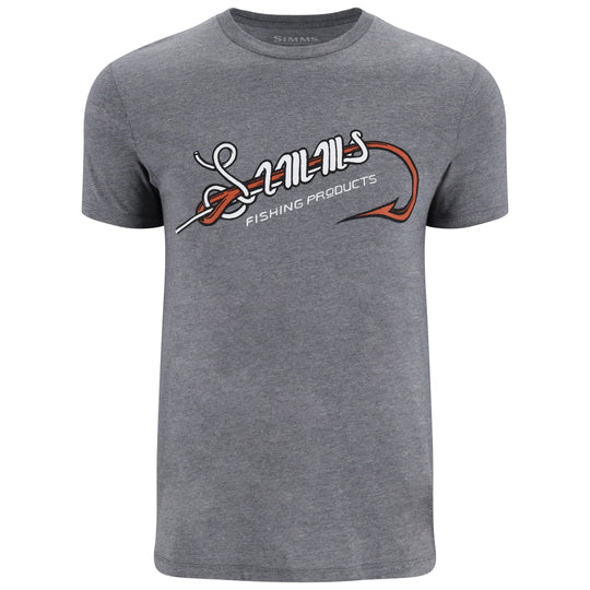 Simms Men's Hook & Loop T-Shirt Athletic Heather Image 01