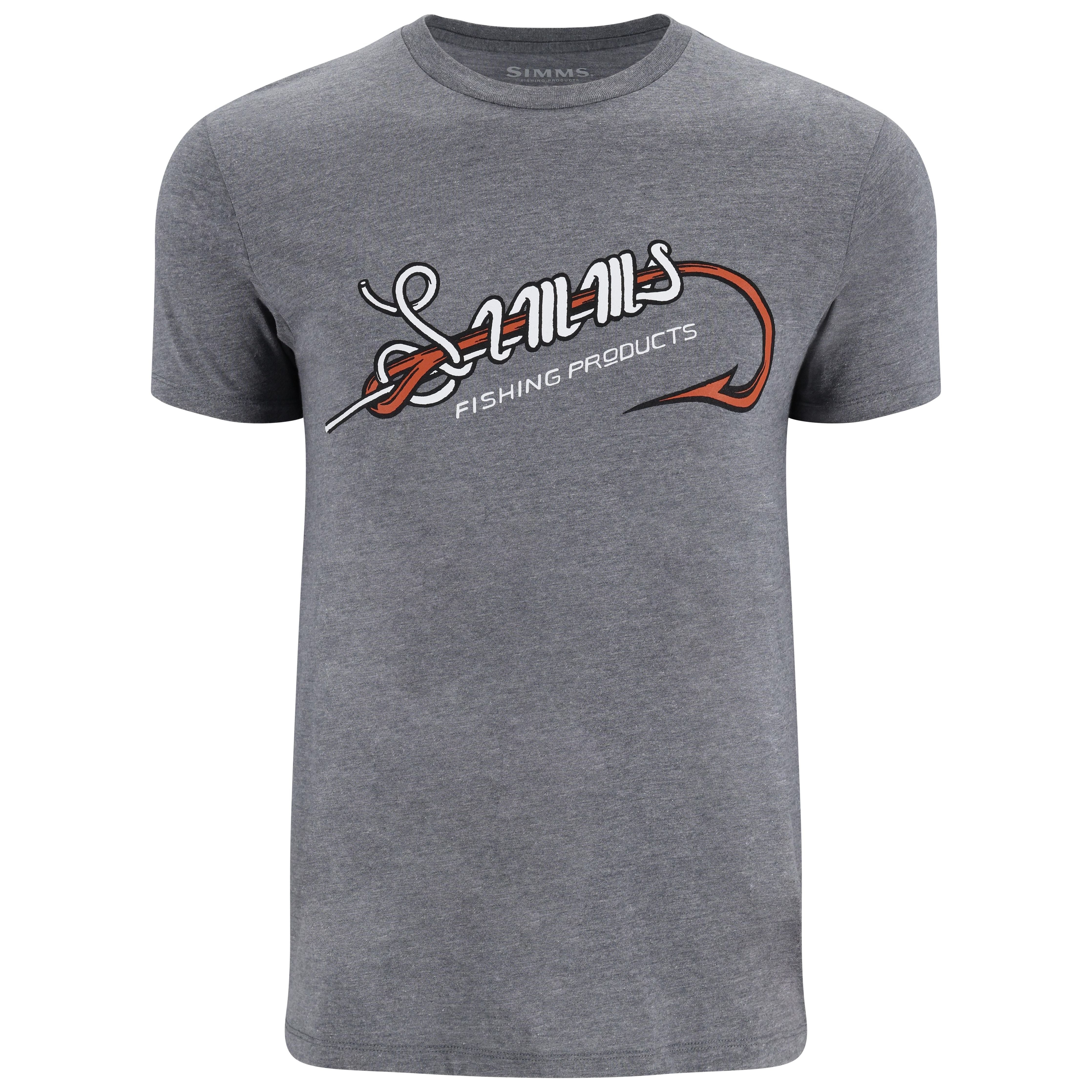 Simms Men's Hook & Loop T-Shirt Athletic Heather Image 01