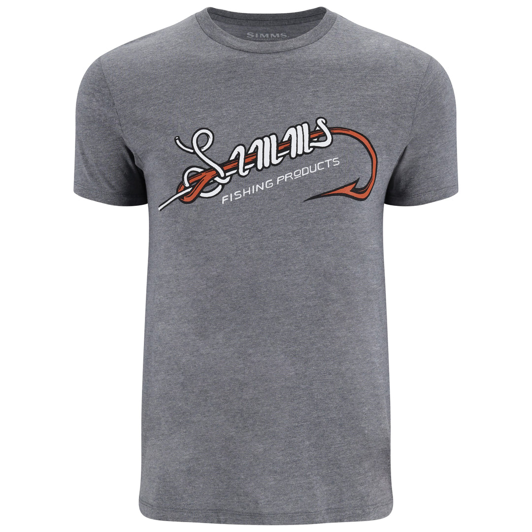 Simms Men's Hook & Loop T-Shirt Athletic Heather Image 01