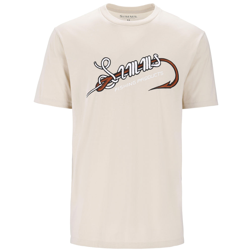 Simms Men's Hook & Loop T-Shirt Natural Image 01