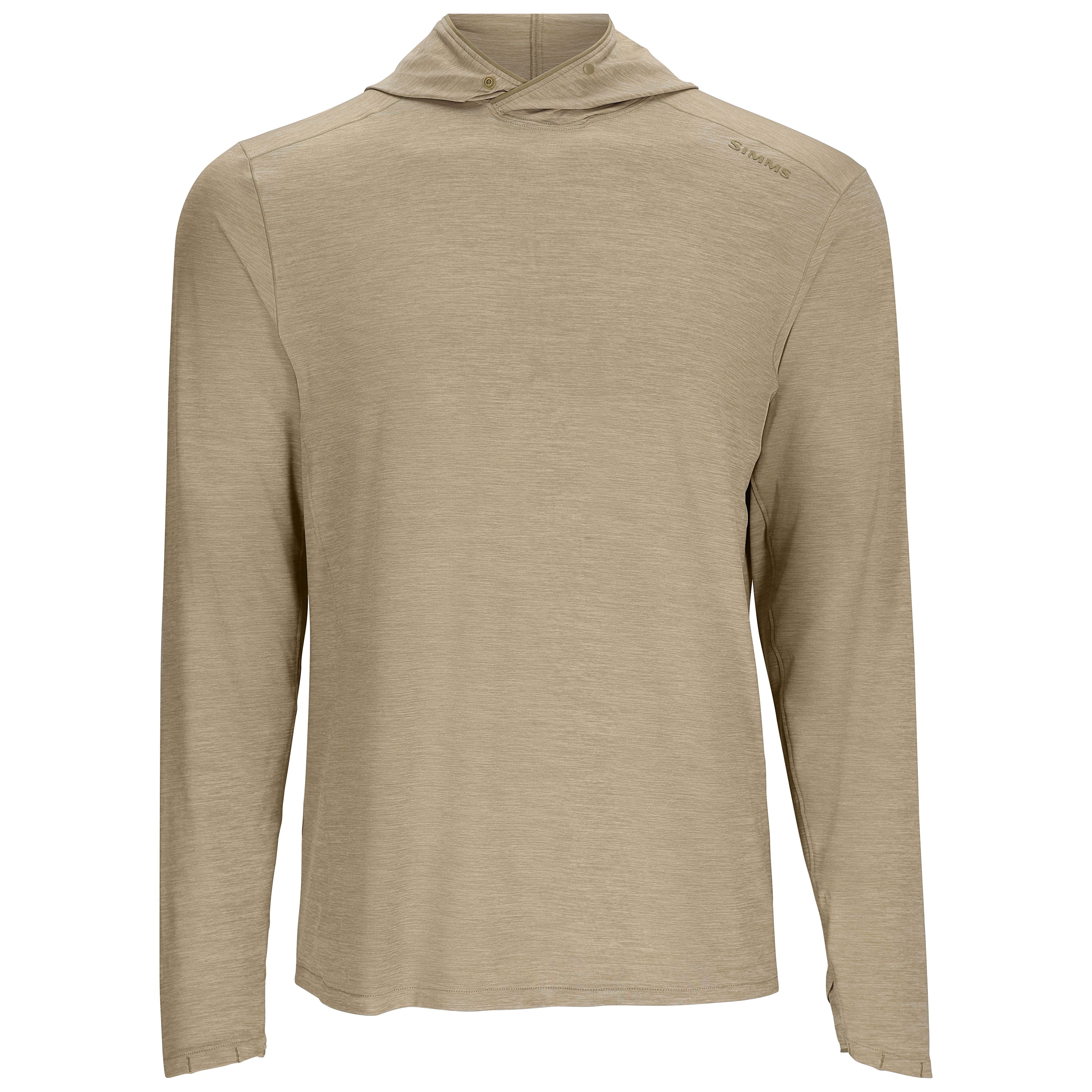 Simms Men's SolarFlex Cooling Hoody Stone Image 01