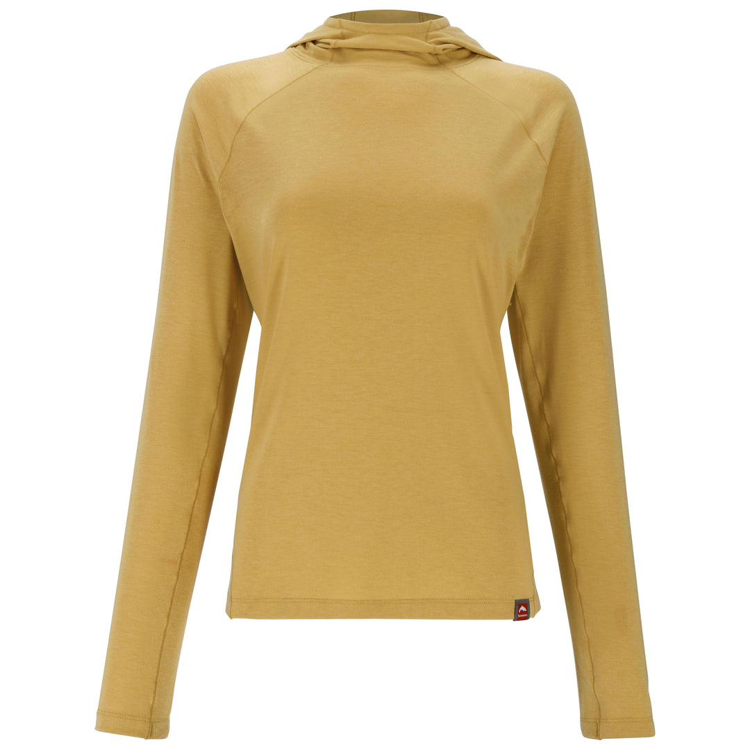 Simms Women's Glades Hoody Baltic Amber Heather Image 01