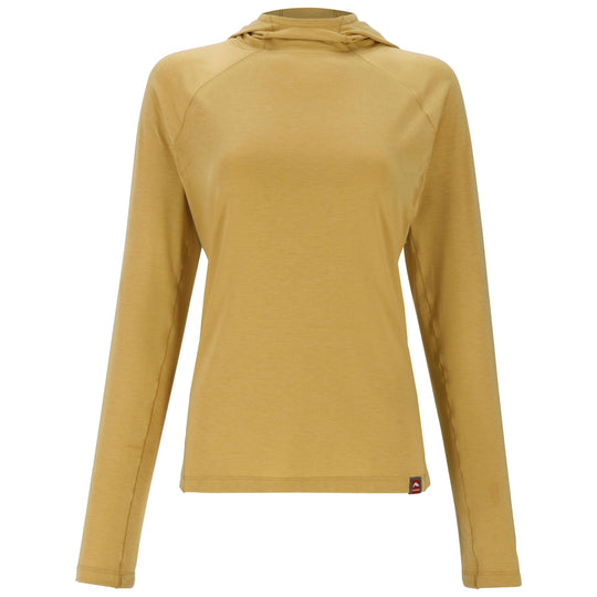 Simms Women's Glades Hoody Baltic Amber Heather Image 01