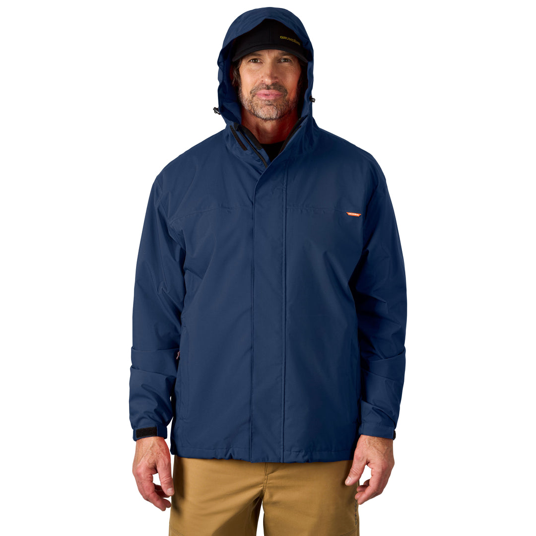 Grundens Men's Cutter Jacket Dark Navy Image 07