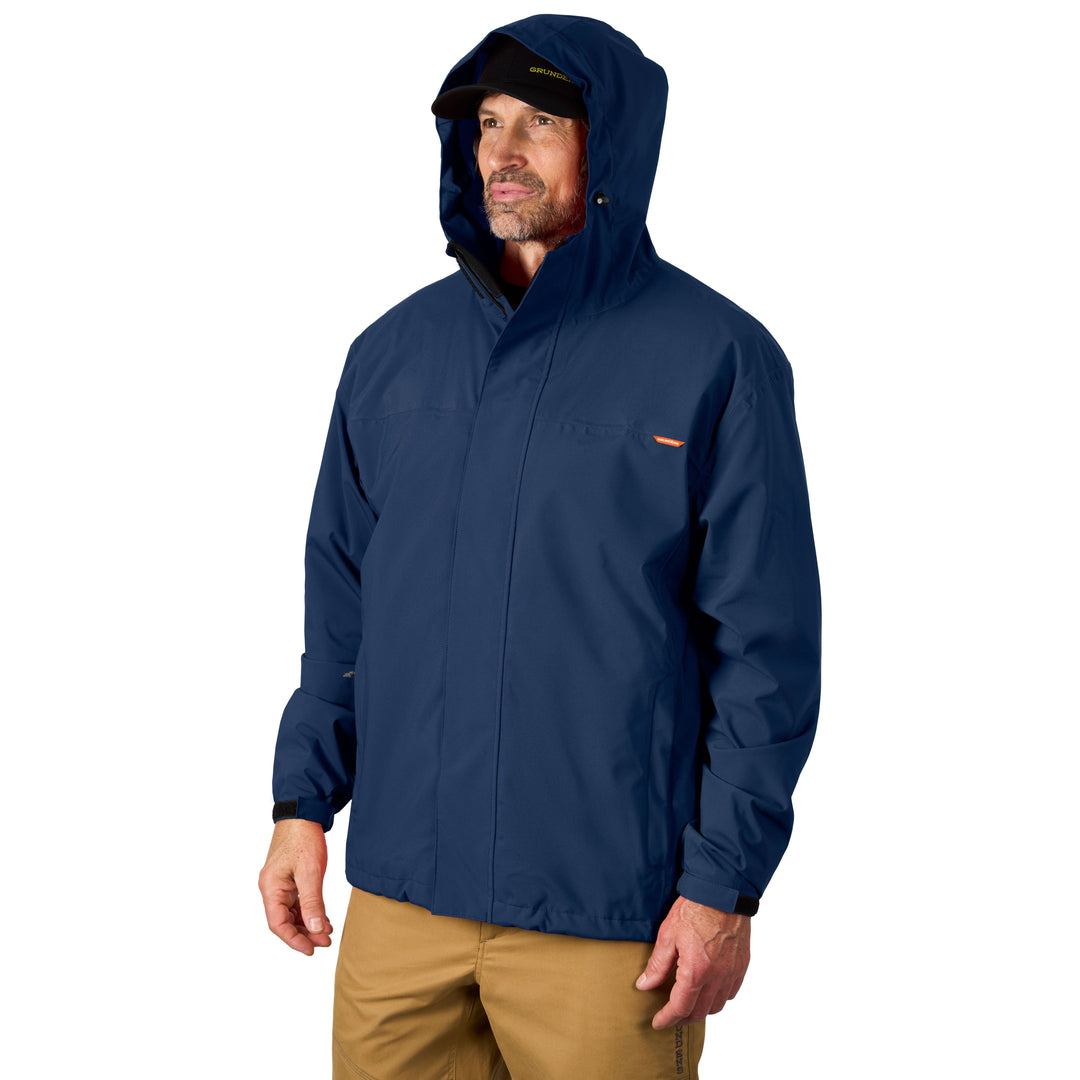 Grundens Men's Cutter Jacket Dark Navy Image 08