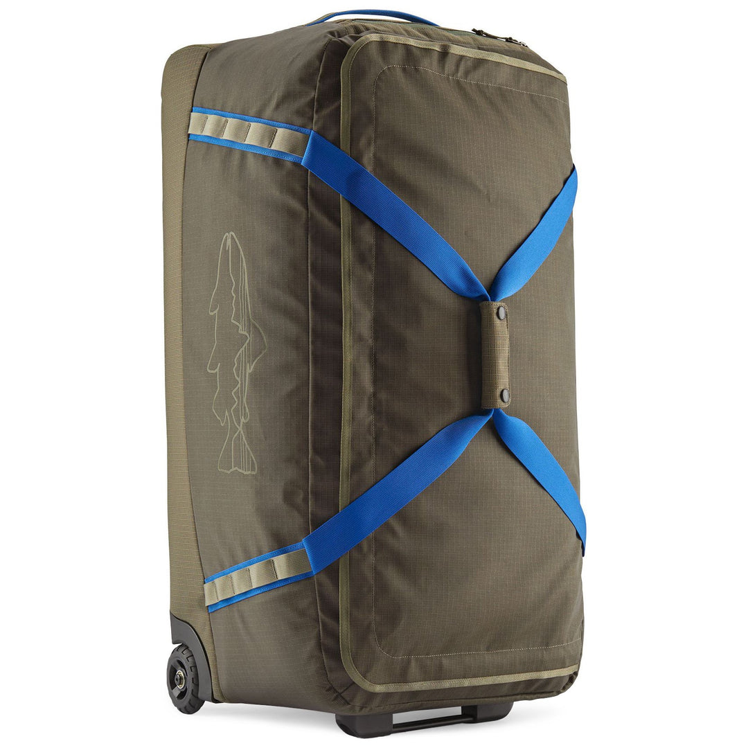 patagonia black hole duffel sale Patagonia Black Hole Wheeled Duffel 100L Basin Green Sale – Ed's Fly Shop