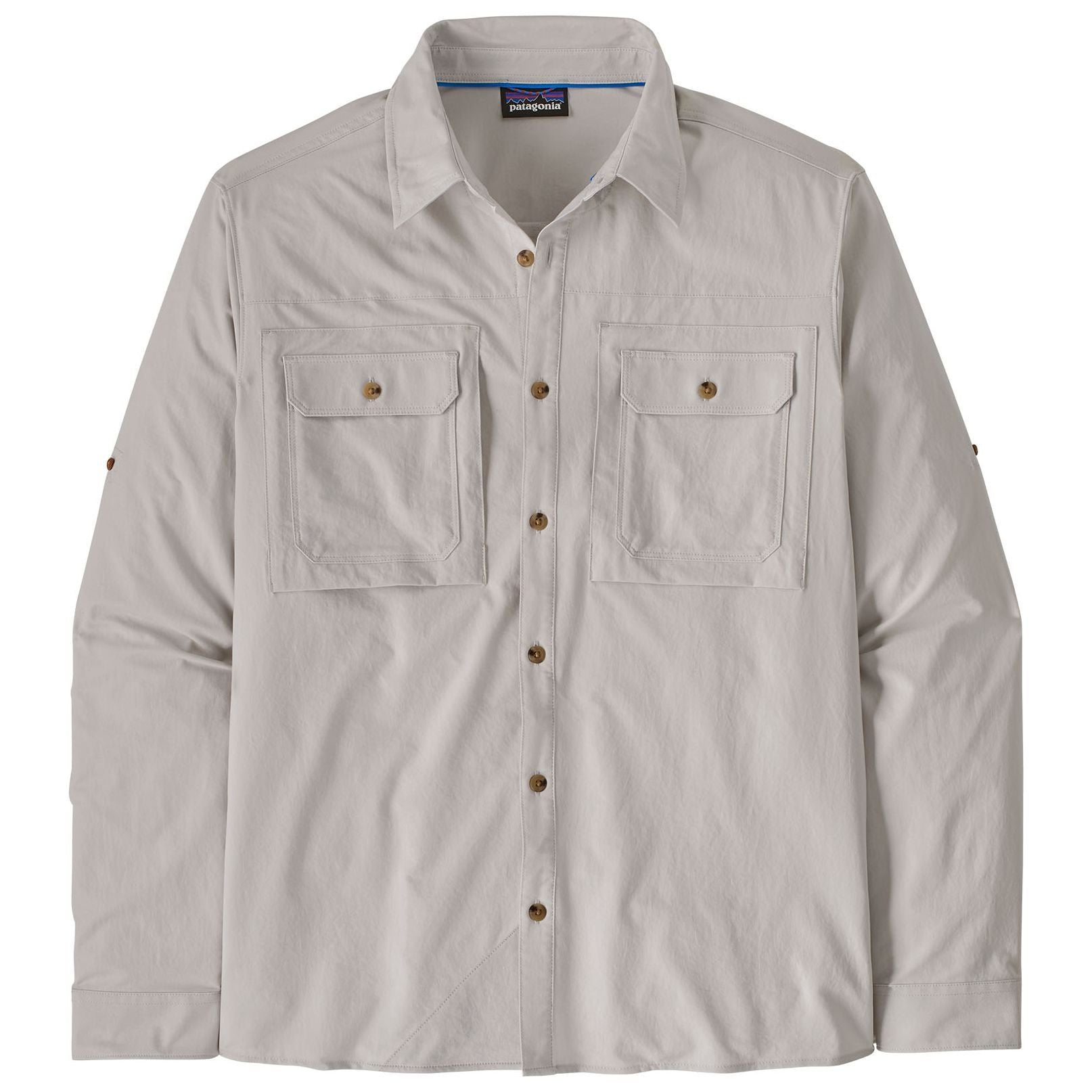 Patagonia Men's Long-Sleeved Self Guided Sun Shirt Crisp Grey