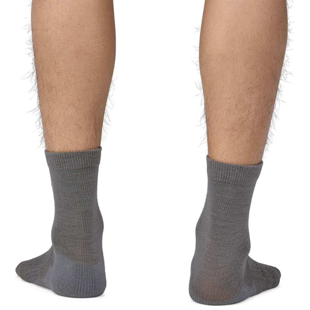 Patagonia Merino Wool Blend Crew Socks Feather Grey Image 03