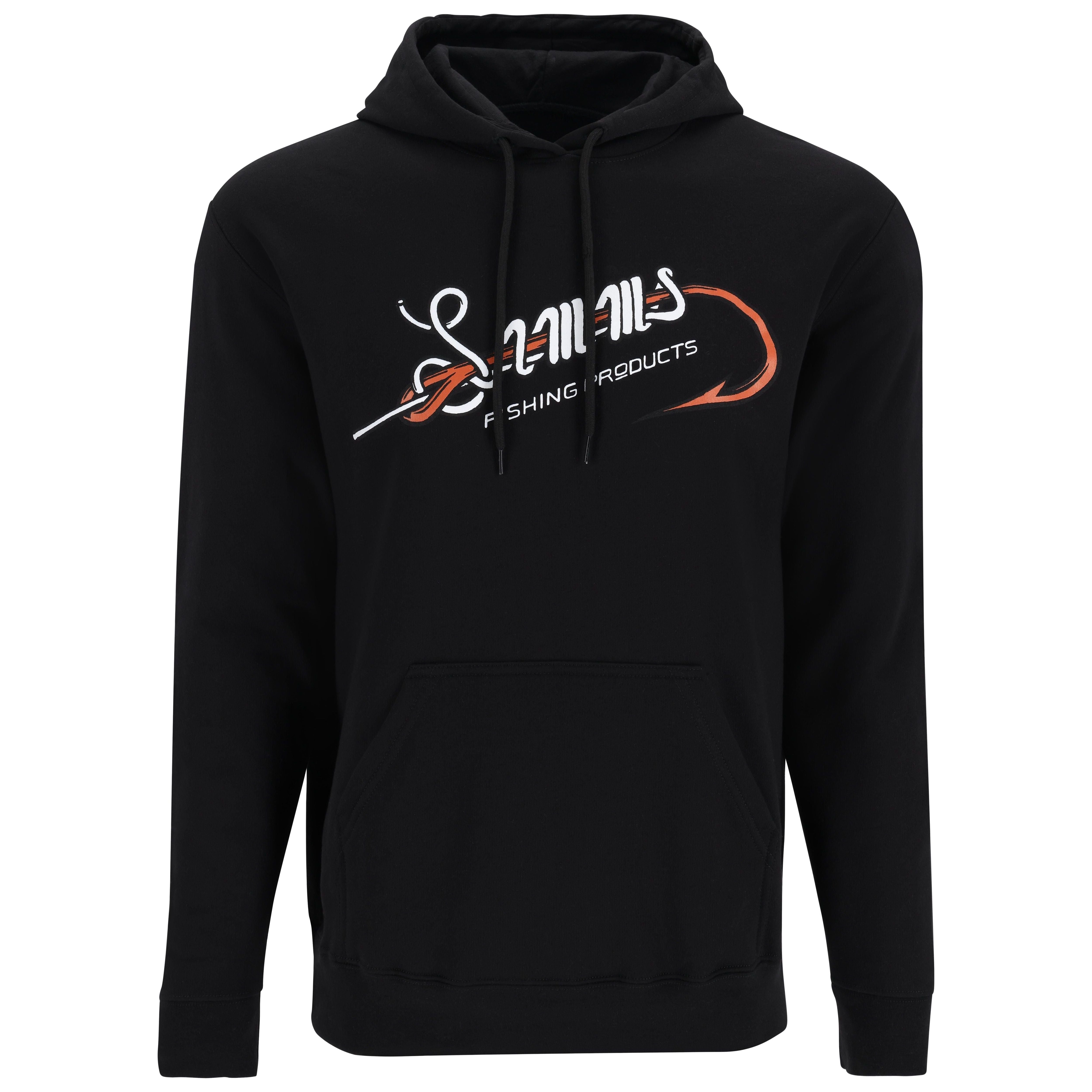 Simms Unisex Hook and Loop Hoody Black Image 01