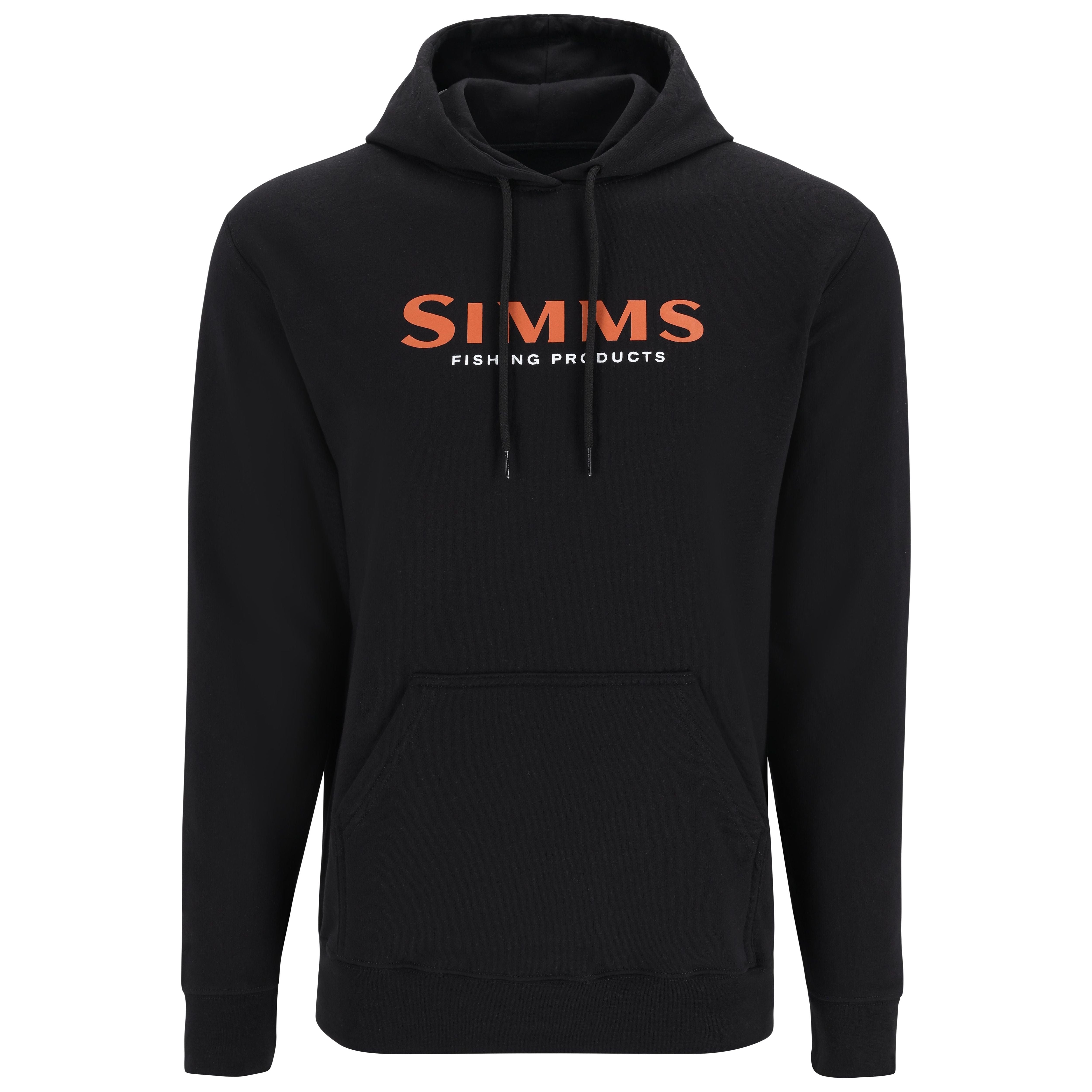 Simms Unisex Simms Logo Hoody Black Image 01