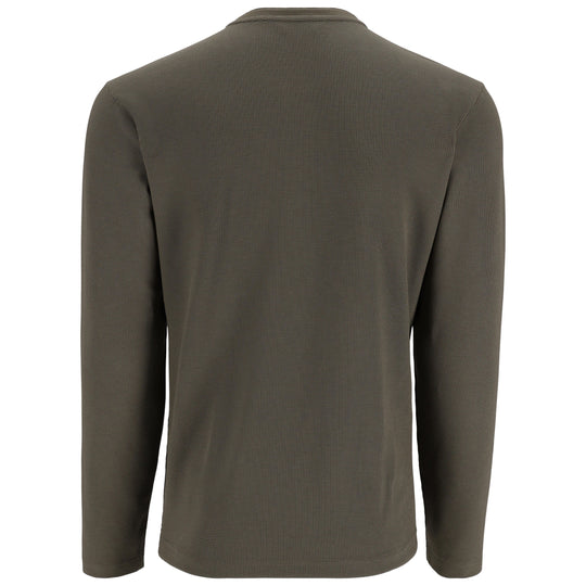 Simms Men's Highline Henley Smokey Olive Image 02
