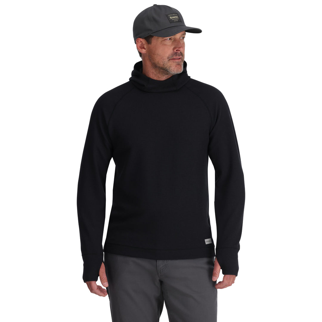 Simms Men's Highline Hoody Black Image 03