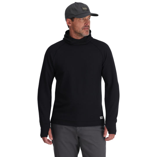 Simms Men's Highline Hoody Black Image 03