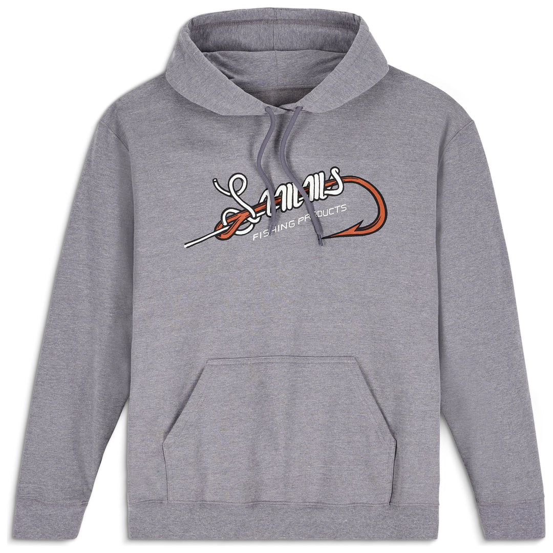 Simms Unisex Hook and Loop Hoody Grey Heather Image 01