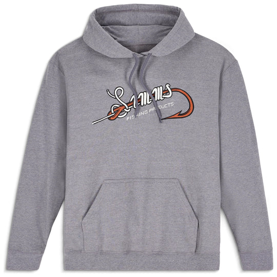 Simms Unisex Hook and Loop Hoody Grey Heather Image 01