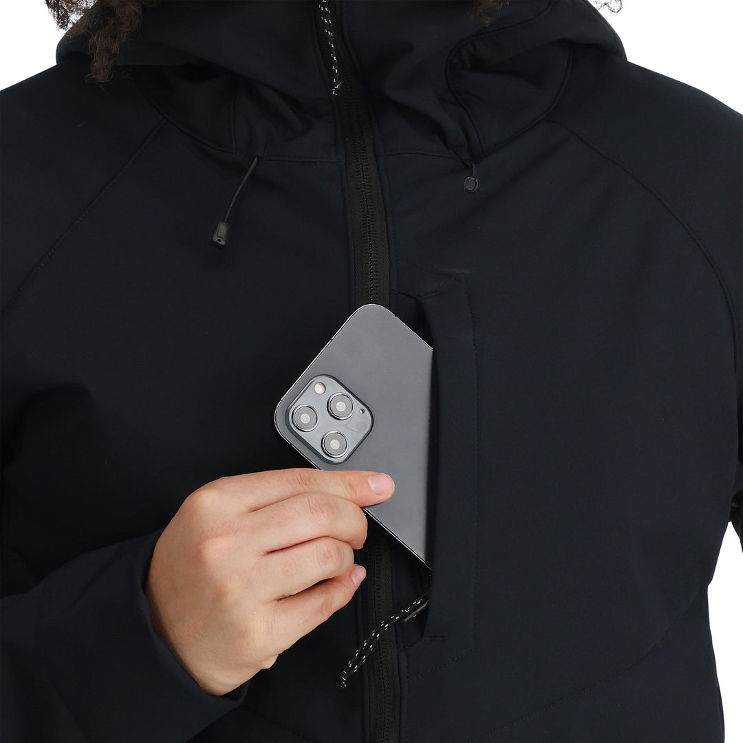 Simms Women's Tamarack Hoody Black Image 07