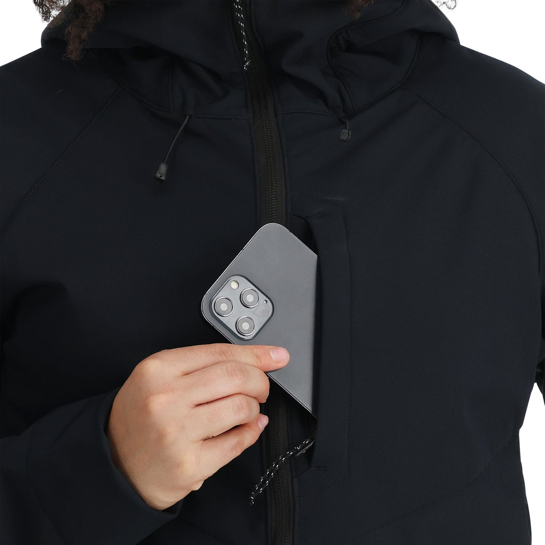 Simms Women's Tamarack Hoody Black Image 07