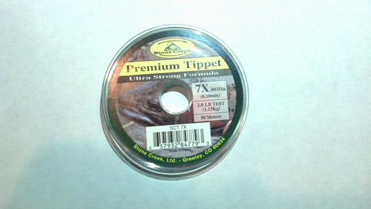 Stone Creek Monofilament Tippet Spools 50M