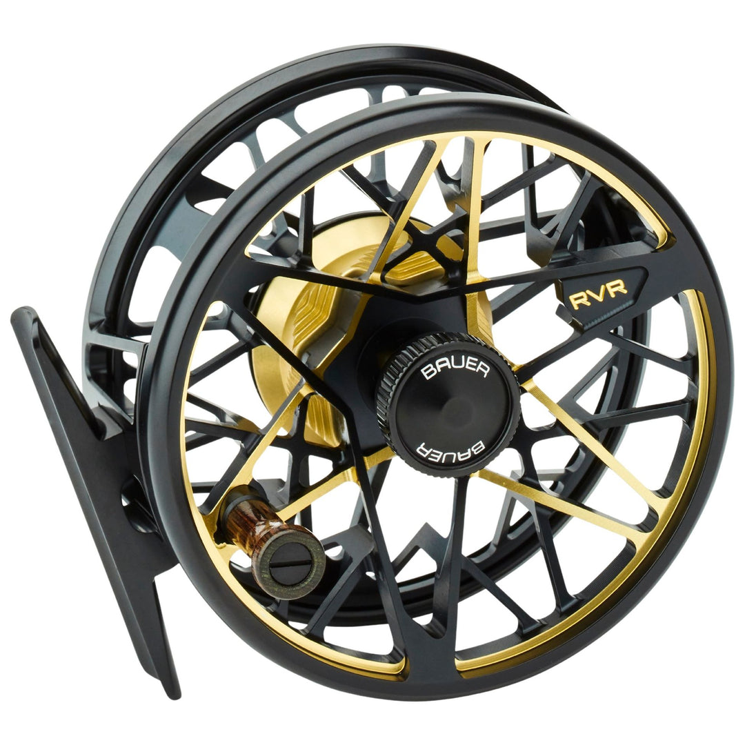 Bauer RVR Fly Reel Black / Gold Image 02