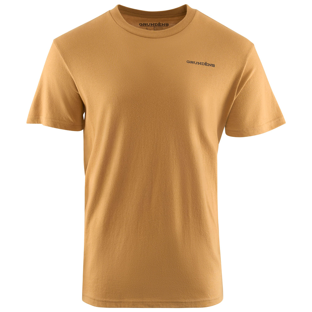 Grundens Men's Leroy Brown SS T-Shirt Whiskey Image 02