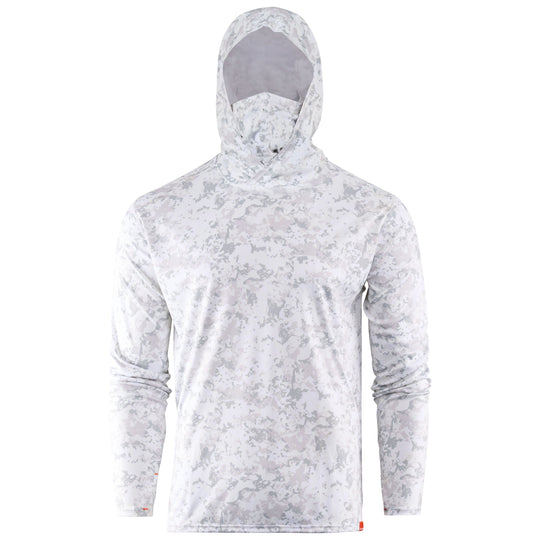 Grundens Men's Tough Sun Masked Hoodie Squall Camo Image 01