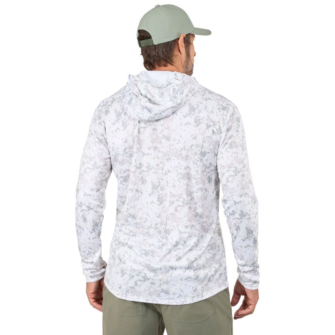 Grundens Men's Tough Sun Masked Hoodie Squall Camo Image 05