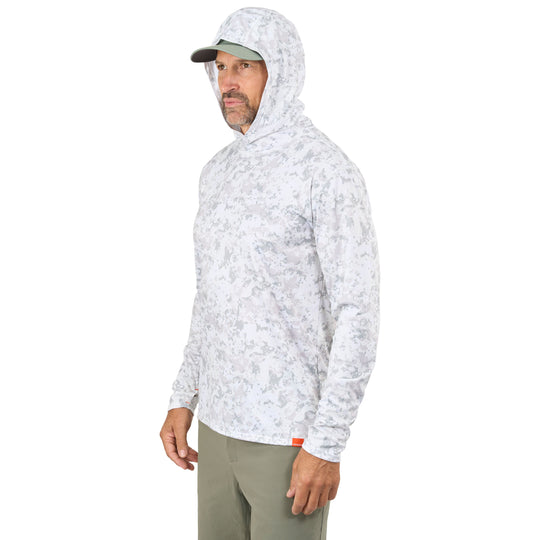 Grundens Men's Tough Sun Masked Hoodie Squall Camo Image 07