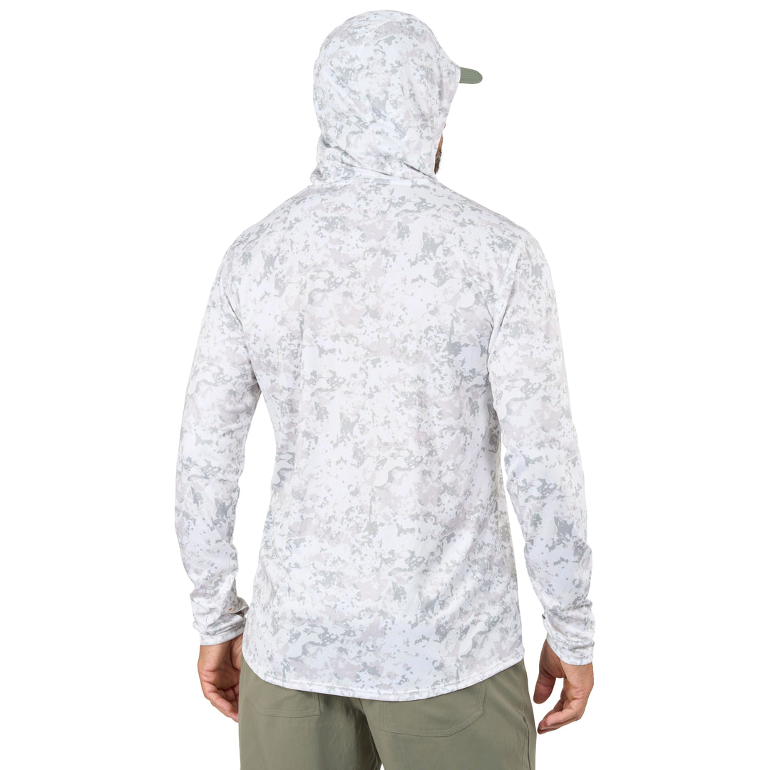 Grundens Men's Tough Sun Masked Hoodie Squall Camo Image 08
