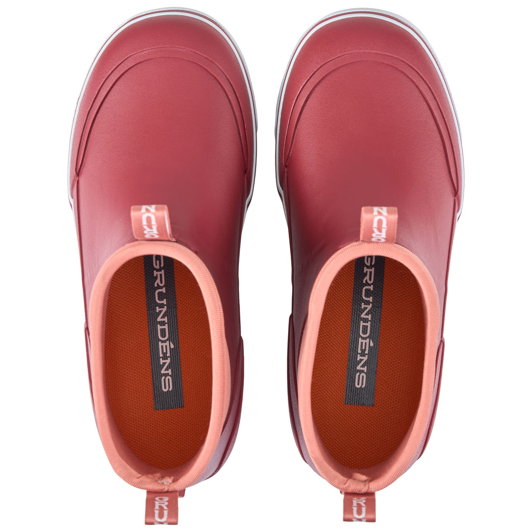 Grundens Women's Deck Boss Ankle Boot Cherry Image 04