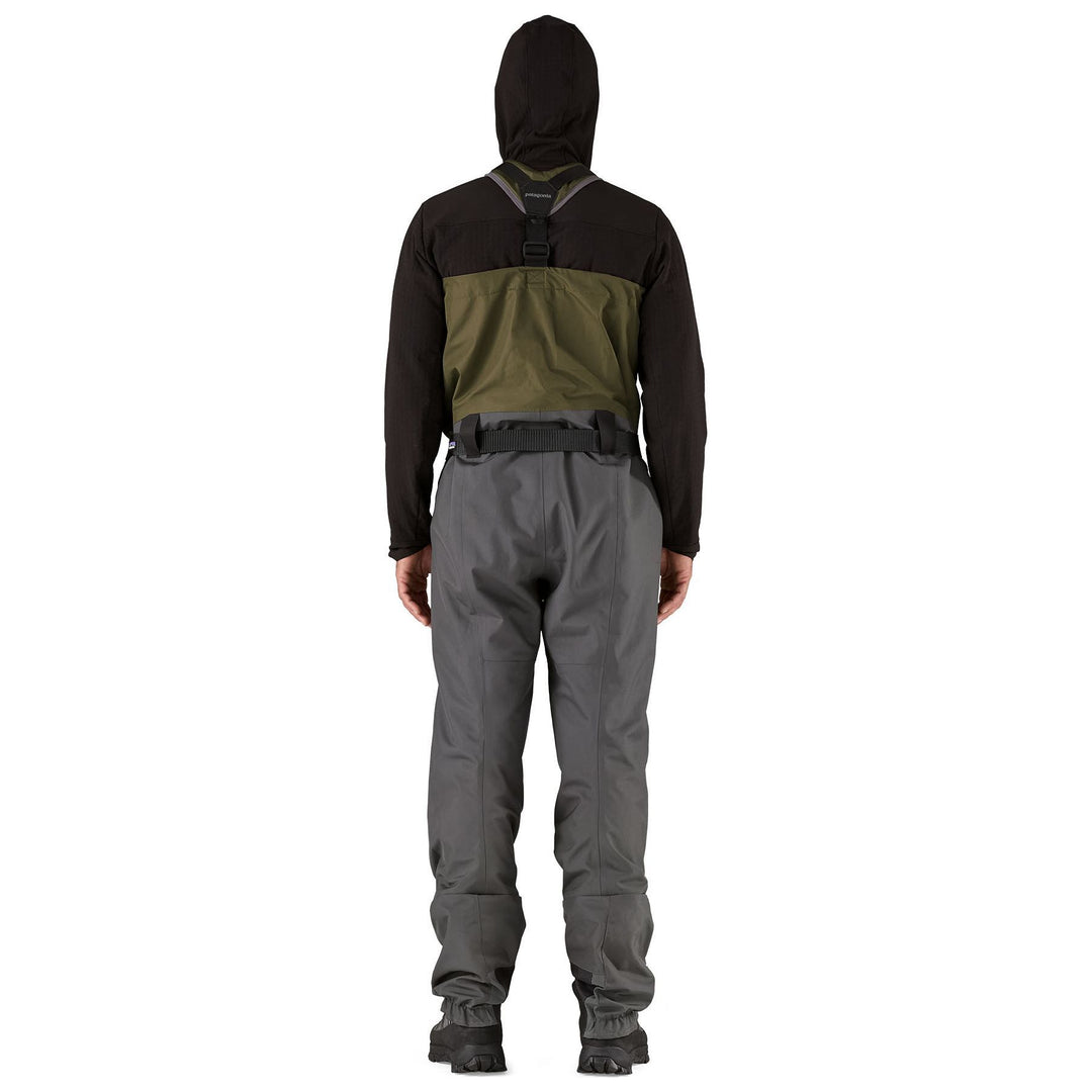 Patagonia Men's Swiftcurrent Expedition Zip-Front Waders Basin Green Image 04