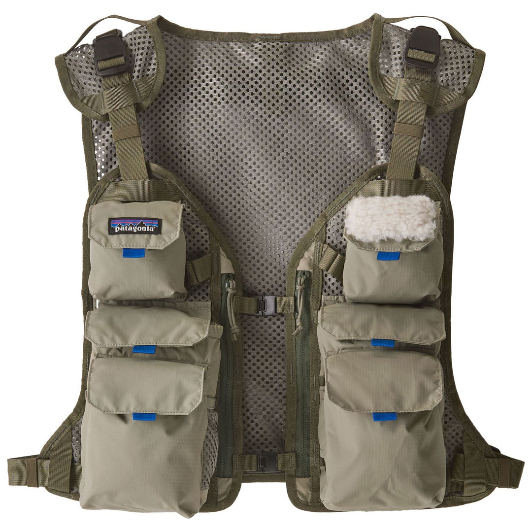 Patagonia Stealth Convertible Vest River Rock Green Image 01