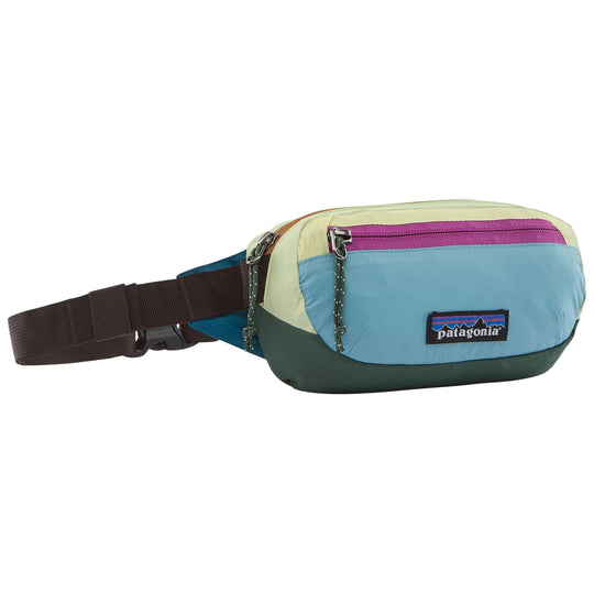 Patagonia Terravia Mini Hip Pack Patchwork: Snowmelt Blue Image 01