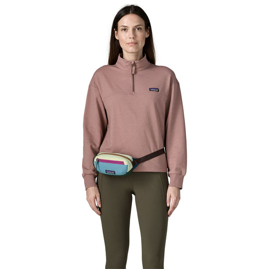Patagonia Terravia Mini Hip Pack Patchwork: Snowmelt Blue Image 02
