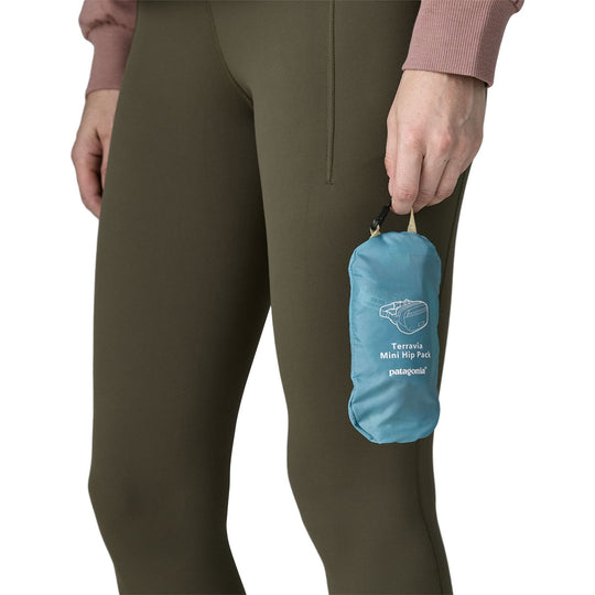 Patagonia Terravia Mini Hip Pack Patchwork: Snowmelt Blue Image 05