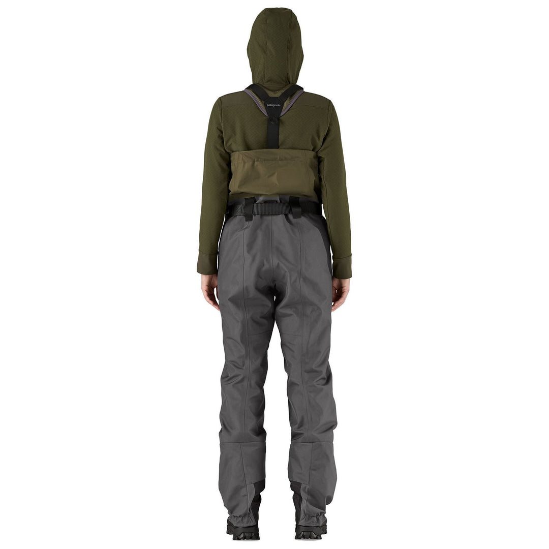 Patagonia Women's Swiftcurrent Expedition Zip Front Waders Basin Green Image 04