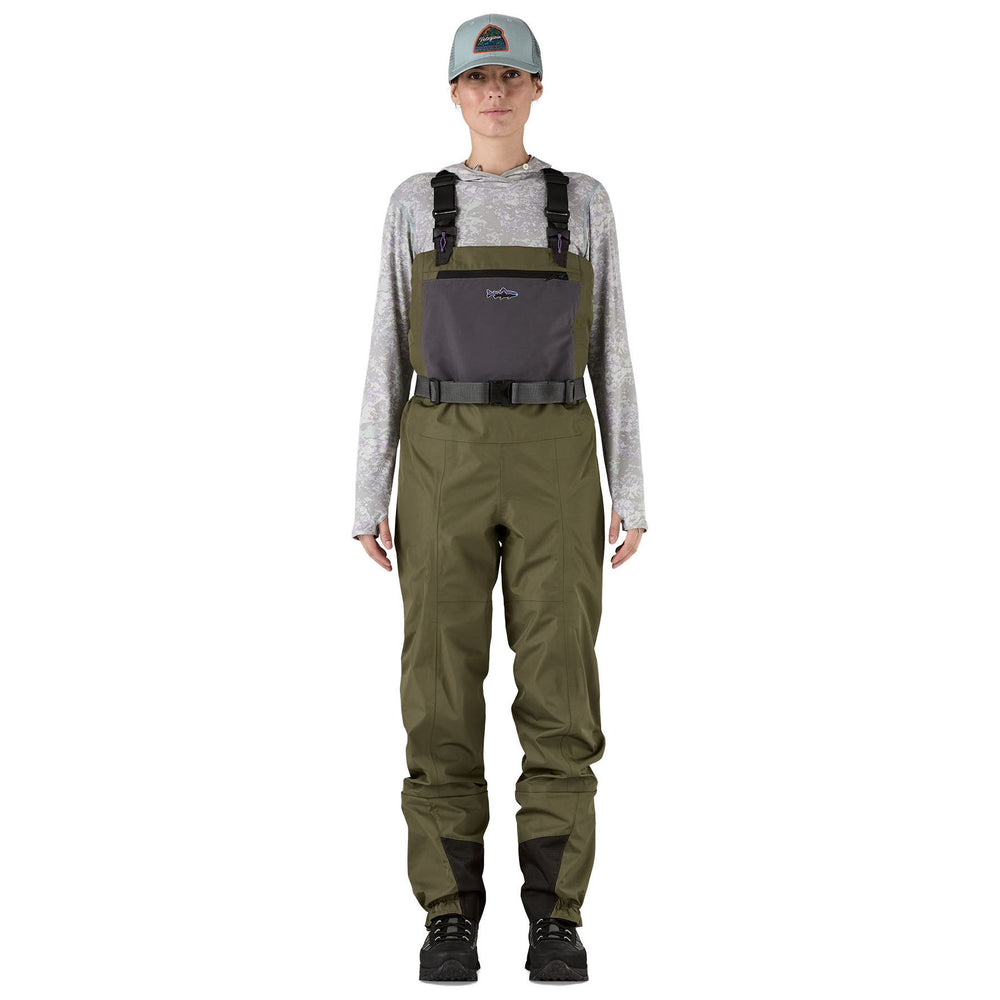 Patagonia Women's Swiftcurrent Traverse Waders Basin Green Image 02