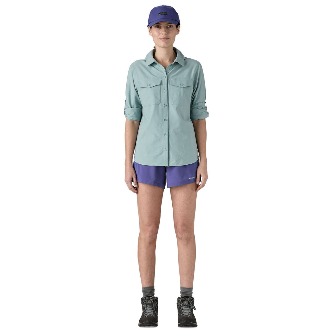 Patagonia Women's Terrebonne Shorts Solstice Purple Image 04