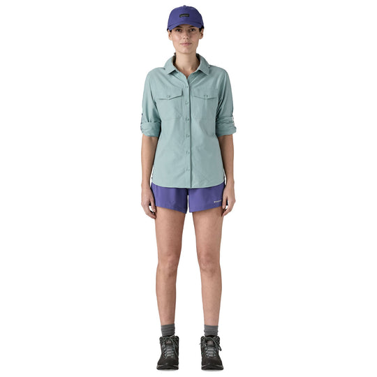 Patagonia Women's Terrebonne Shorts Solstice Purple Image 04