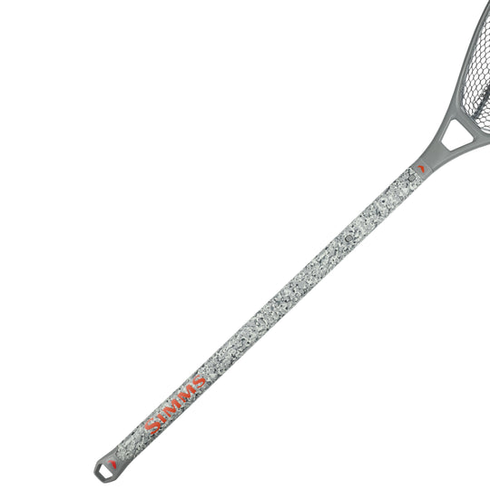 Simms Daymaker Boat Net - Long Handle Pebble Steel Image 03