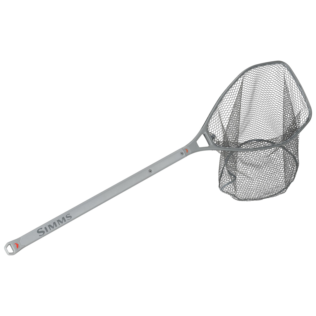 Simms Daymaker Boat Net - Long Handle Pewter Image 01