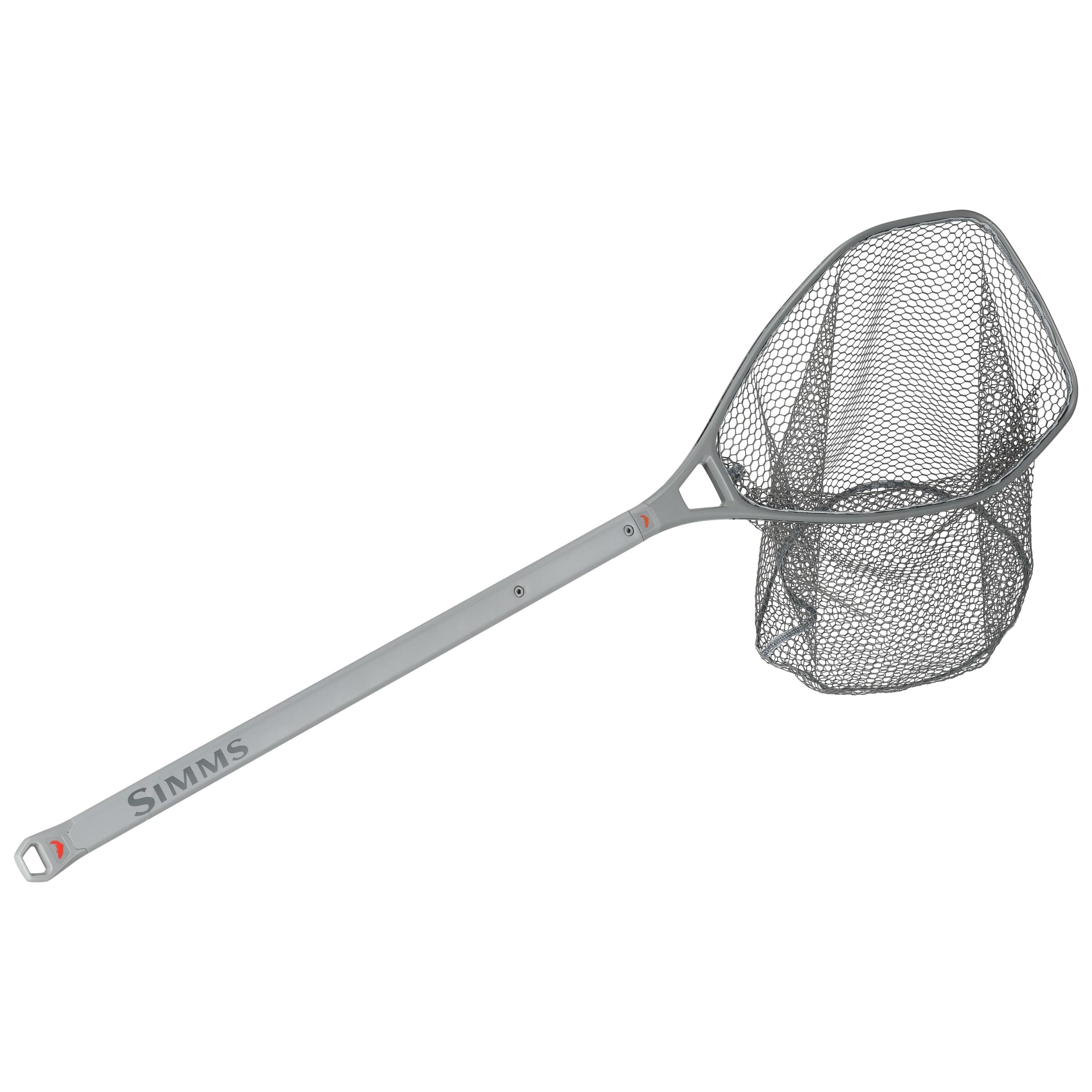 Simms Daymaker Boat Net - Long Handle Pewter Image 01