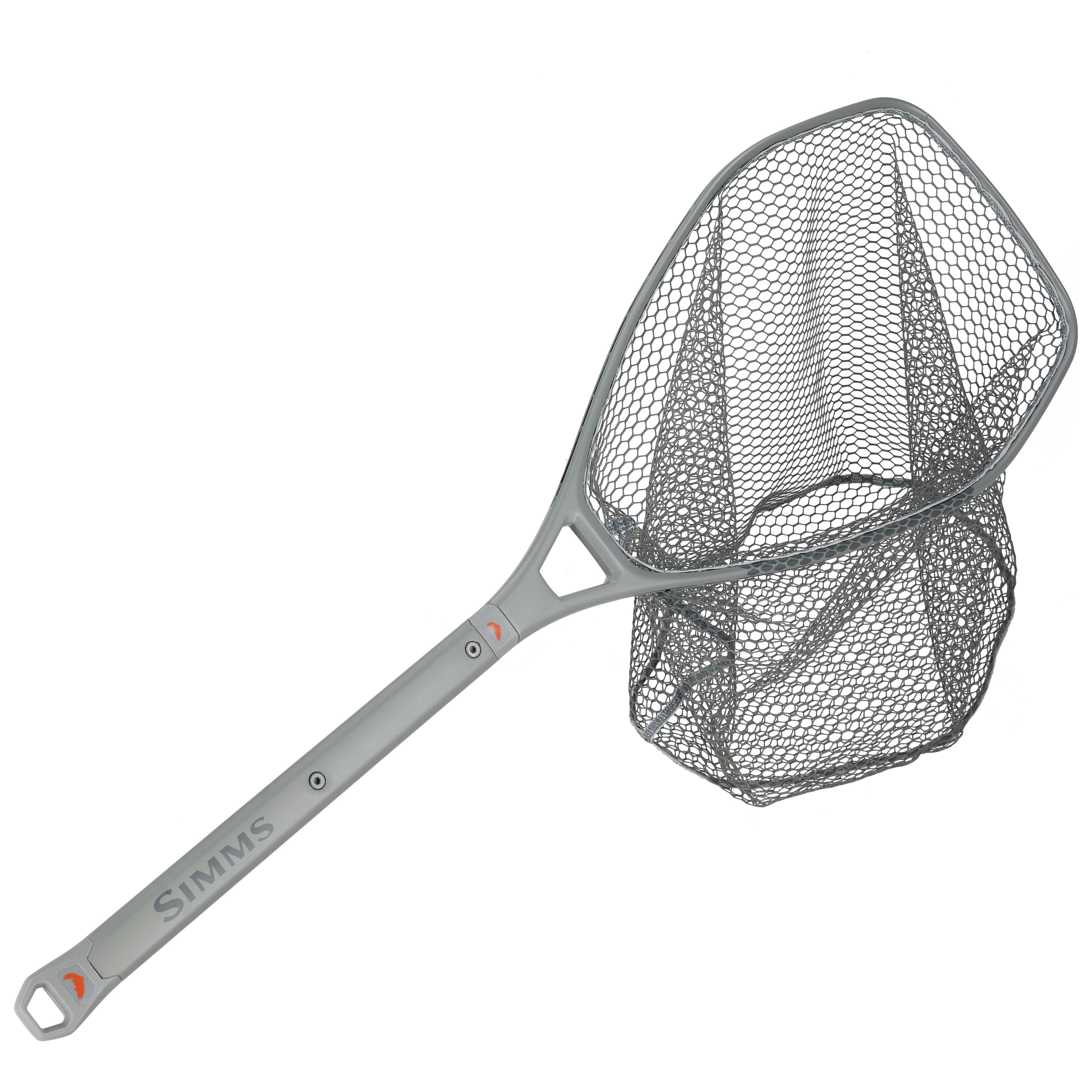 Simms Daymaker Boat Net - Short Handle Pewter Image 01