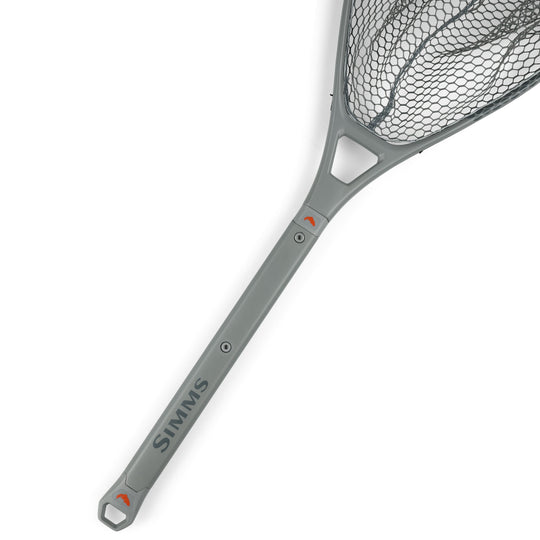 Simms Daymaker Boat Net - Short Handle Pewter Image 03