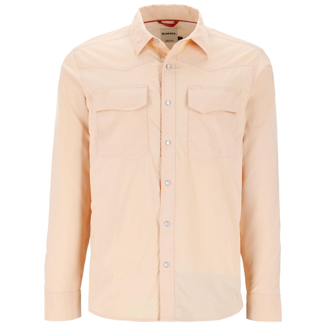 Simms Men's Big Sky Tech LS Shirt Antigua Image 01