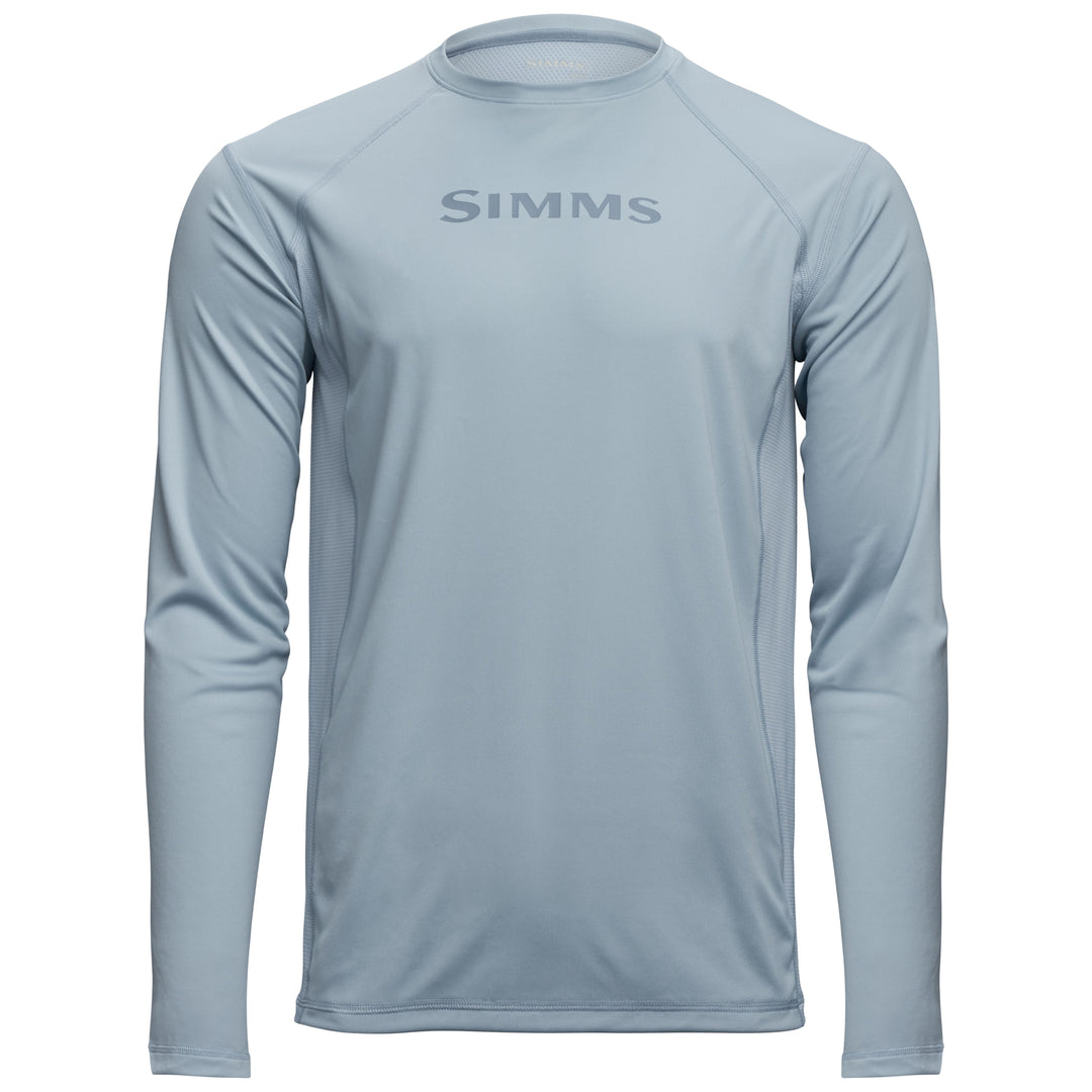 Simms Men's Challenger Solar Crew Steel Blue Image 01